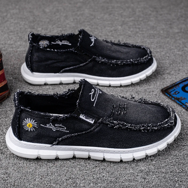 男士帆布透气男鞋软底帆布鞋老北京布鞋男士休闲鞋防滑潮鞋百搭