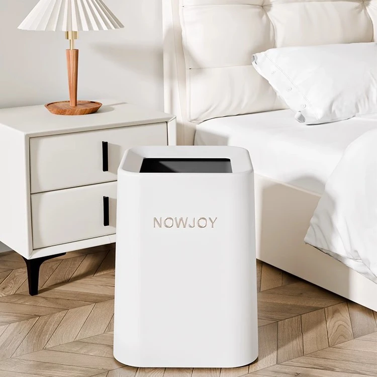 简约方形双层欧式创意卫生间办公室卧室客厅家用无盖纸篓垃圾桶