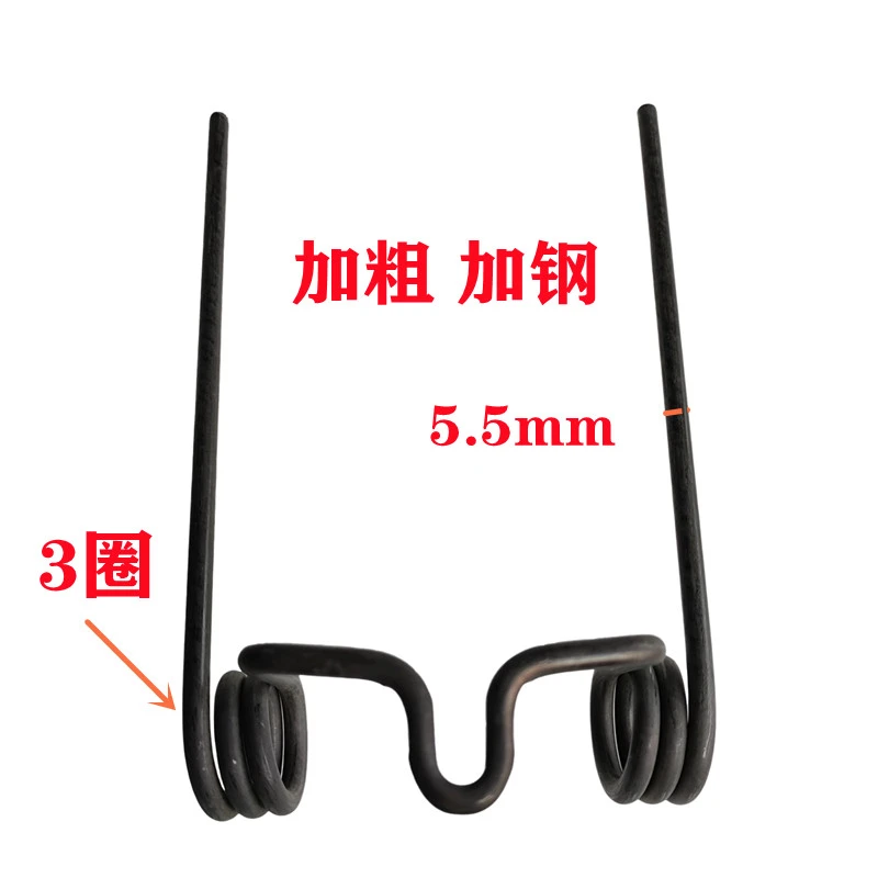 沃得锐龙收割机油菜捡拾器弹齿弹簧齿加粗金奥车友滚子拨齿