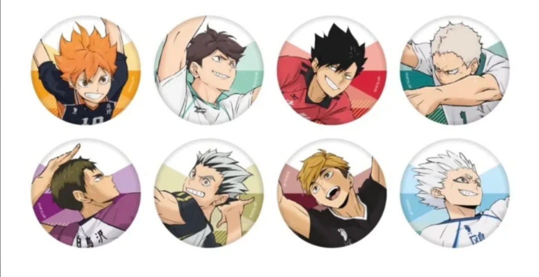 【欧欧拆谷】排球少年十周年快闪正比吧唧A/B盒