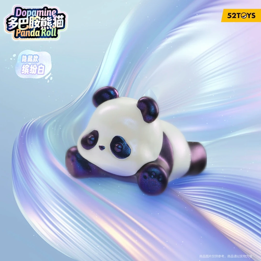 【拆袋】可爱熊猫 Panda Roll 多巴胺萌粒系列盲盒玩具礼物