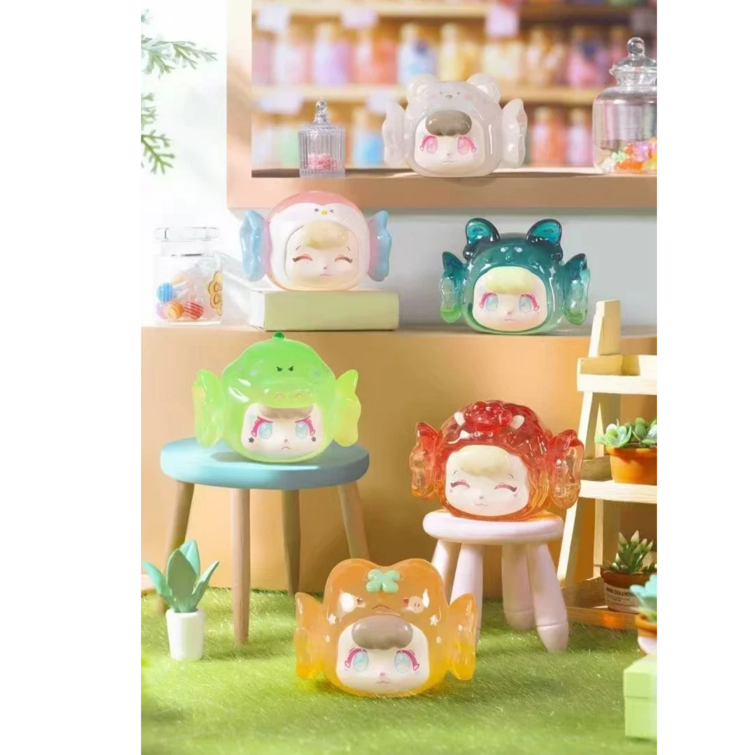 【拆盒】奶豆动物糖果系列盲盒