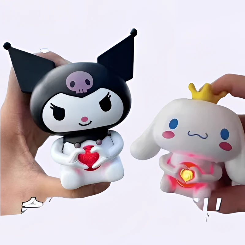 i表白玩具美乐蒂loveyou玩具女友发光库洛米比心送女朋友生日礼物