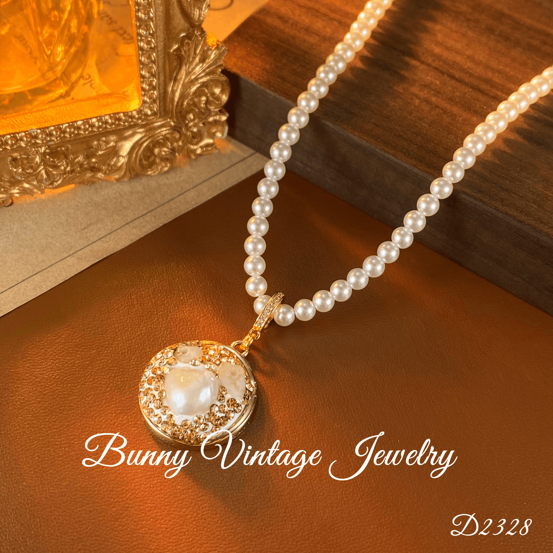 D1334 法 ★【女王授信】天然 ALIX&Luis Danas项链