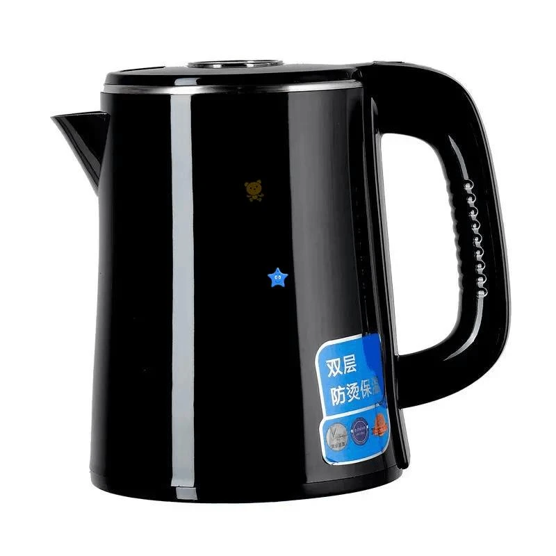 茶吧机通用烧水壶304不锈钢包胶烧水壶通用包胶壶配套小五环水壶