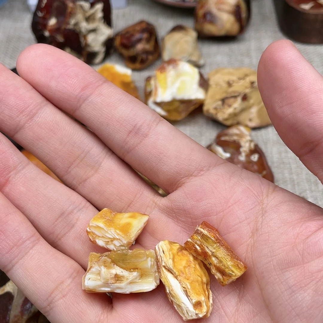 【闪购商品】定制琥珀未镶嵌拾*.