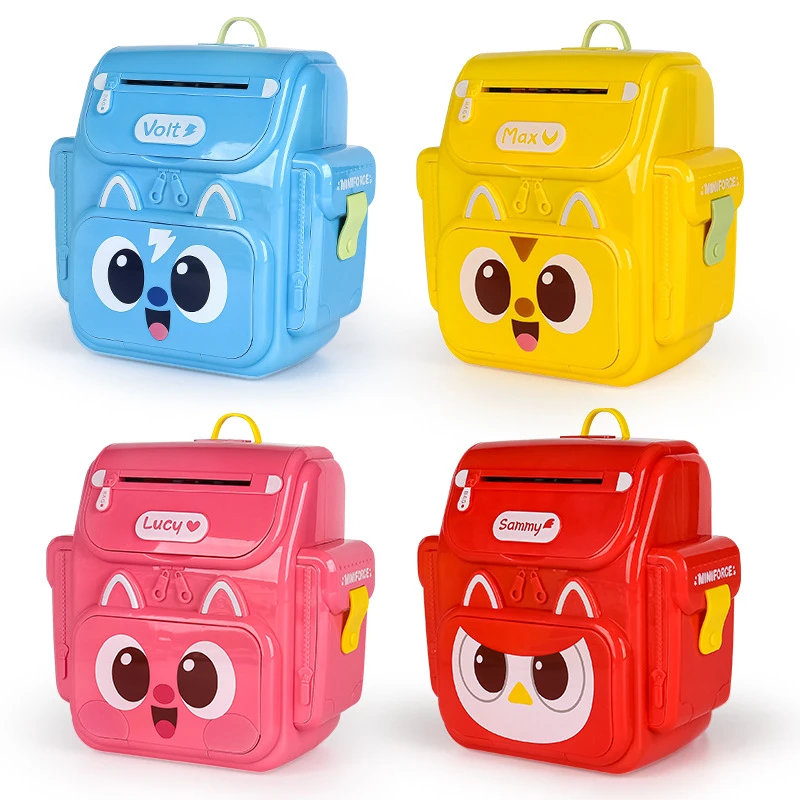 MINI特工存钱罐密码电动生效模拟指纹科学