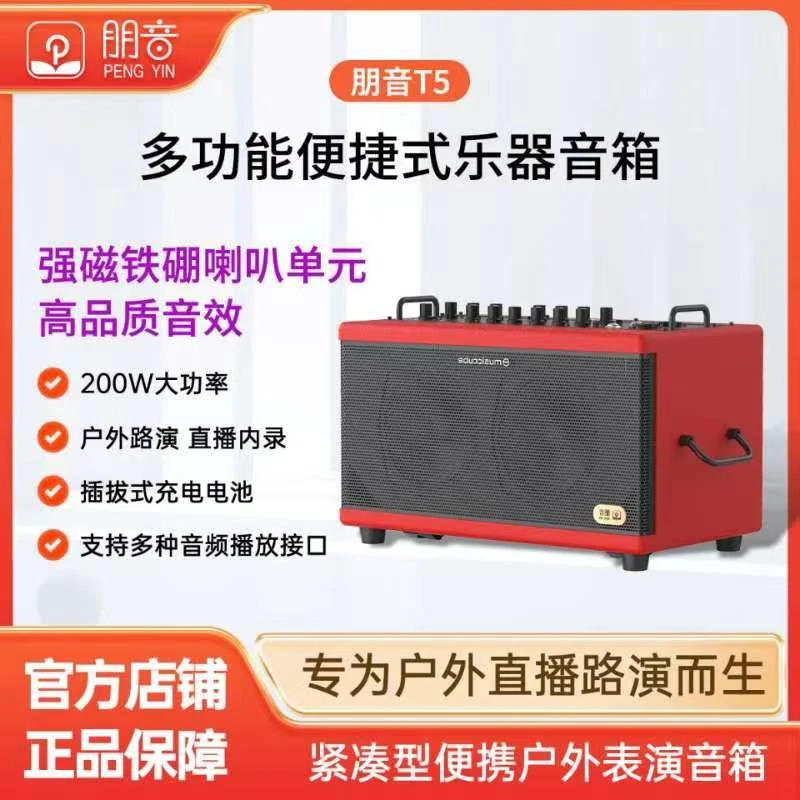 朋音T5音箱200W大功率电吹管音箱