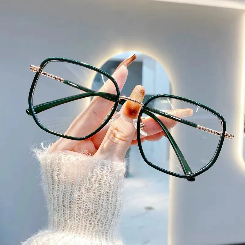 韩版学生眼镜女近视有度数防蓝光素颜神器大框显脸小镜框男款网红