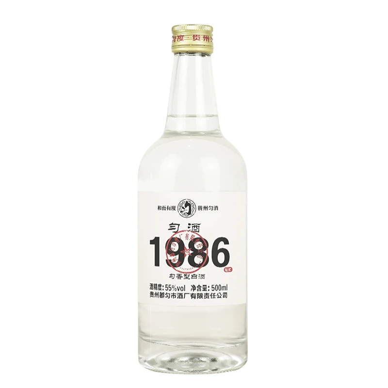 匀酒1986 匀香型 原浆老酒 55度500ML