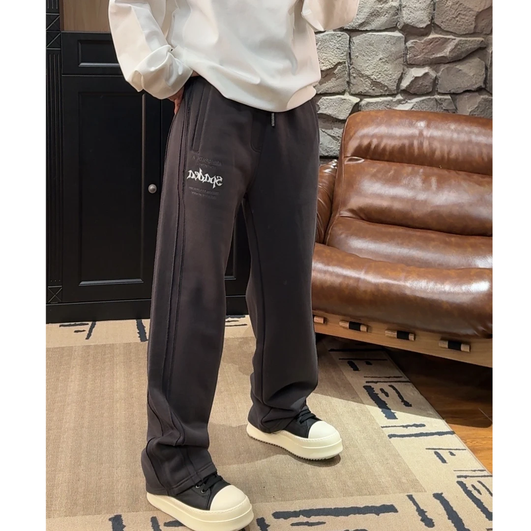 黑桃A系列秋冬新款垂感AMF3WK755男士直筒百搭时尚休闲裤宽松INS