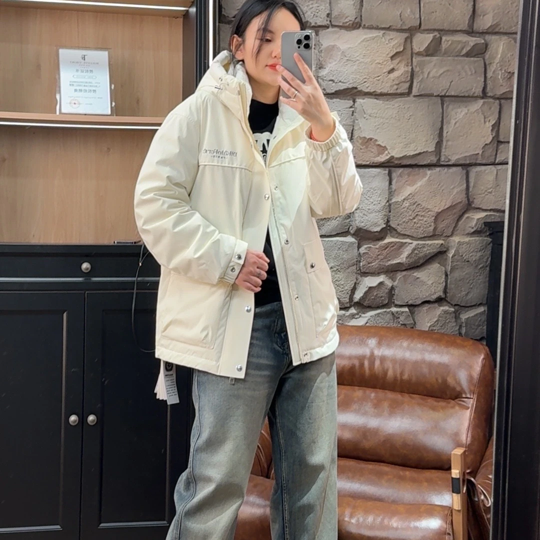 DIKALO FERRE/迪卡里奥 费雷DF5YR571冬防水蛋白丝连帽男款羽绒服