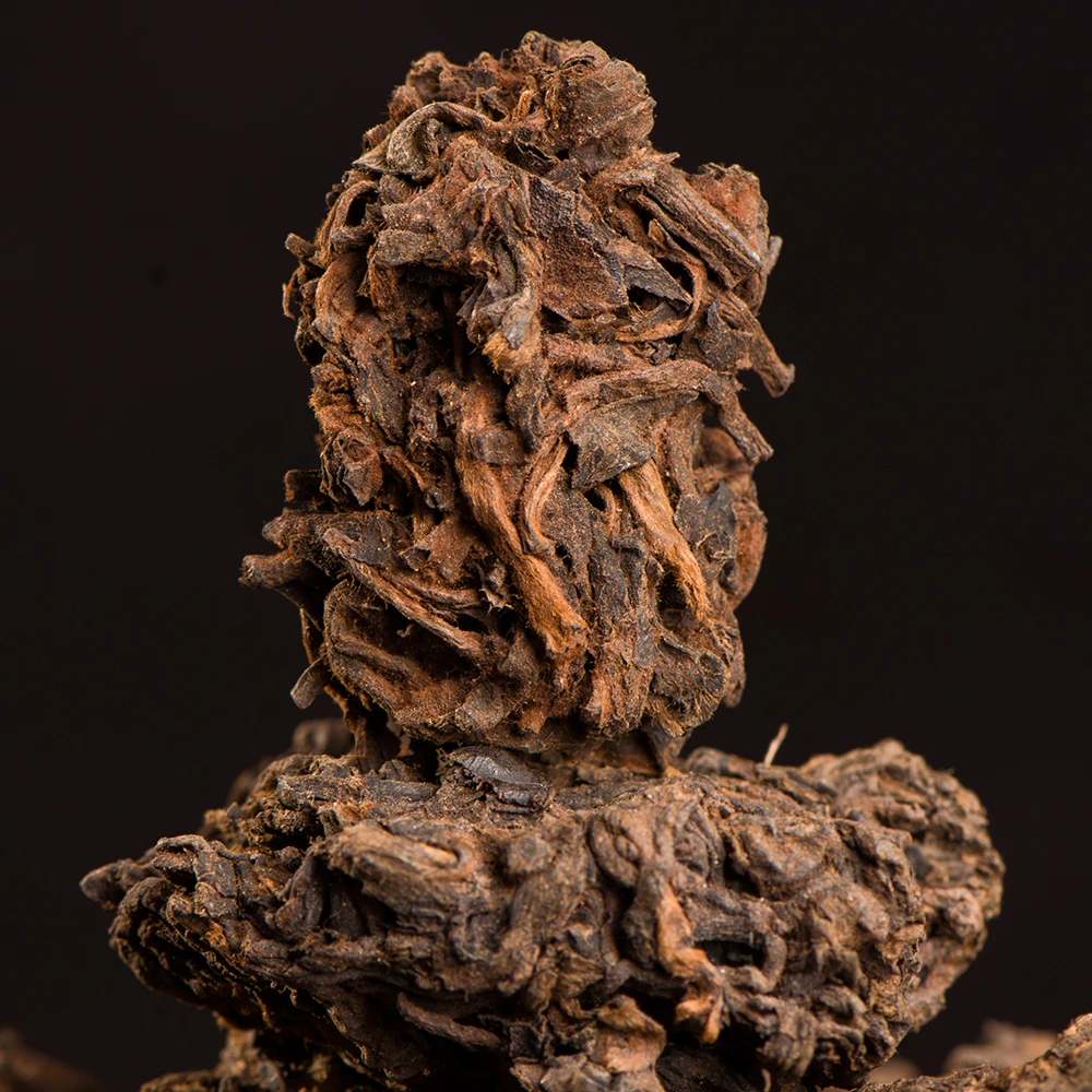 收藏级【桂花香】1997年 班章 老茶头 宫廷（熟茶） 一罐/300克