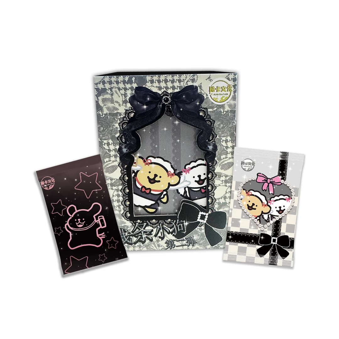 酷卡文化 线条小狗 第二弹 收藏卡牌盲盒（代拆）