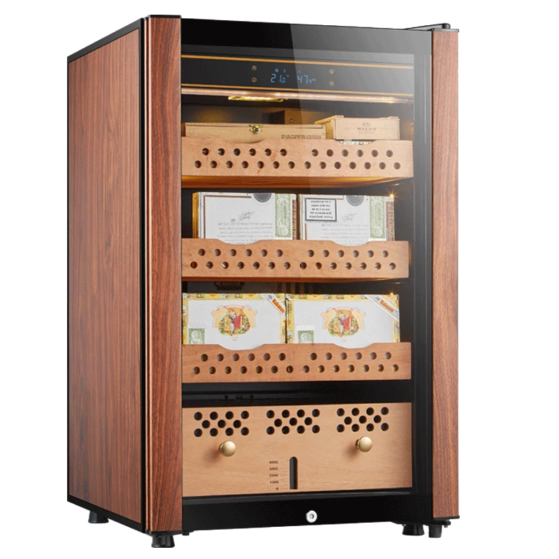 佛莱尔曼H80X雪茄柜恒温恒湿压缩机雪松木内胆童锁智能变频保湿柜