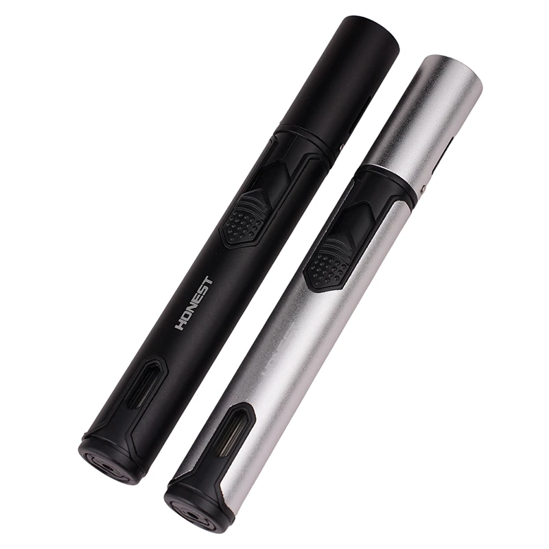 笔式直冲喷枪点火器雪茄打火机户外防风烧烤艾灸蚊香