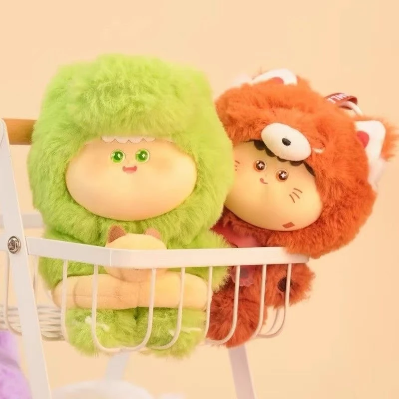 （拆盒）正版阿玛莉莉丝动物主题系列毛绒搪胶盲盒潮玩摆件礼物