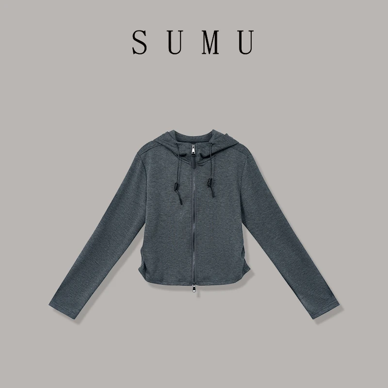 宿慕 SUMU 女款外套 8-28 秋季2024新款时尚百搭外套A16007