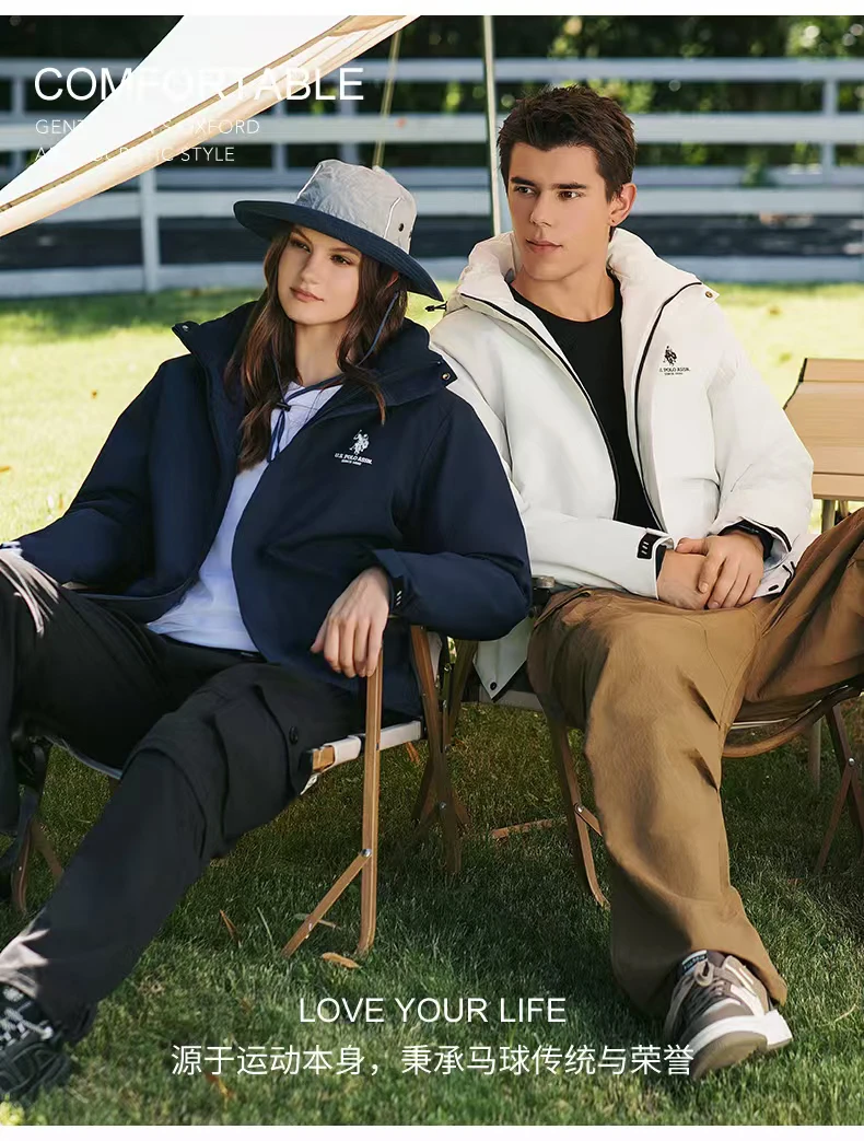 主播推荐2024秋冬新款加厚冲锋衣