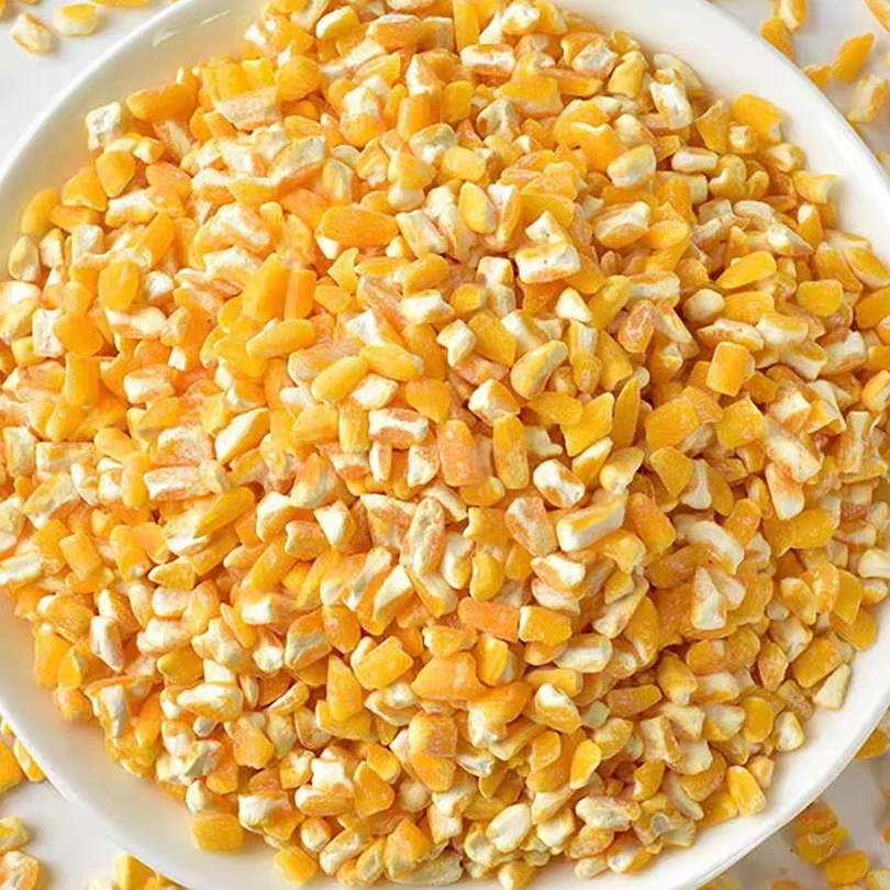 【小七帮买】粘玉米碴子现场直播东北早市农村赶集蔬菜1/10斤农产品