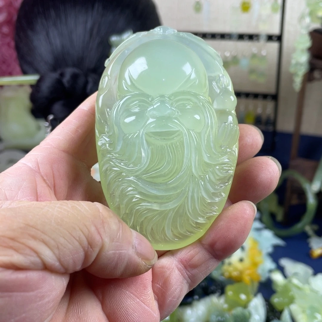 蛇纹石玉发簪未镶嵌