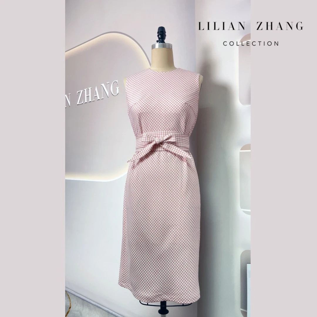 C-定制—Vintage-法式经典Lady—赫本风连衣裙春天仙女裙 2201068