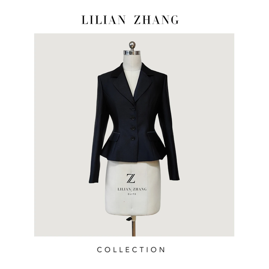 C系列——新风貌——The New Look 黑色西装 时尚经典 短外套 2305038