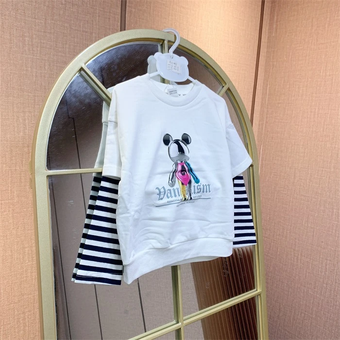 ES087   宝宝白色长袖卫衣