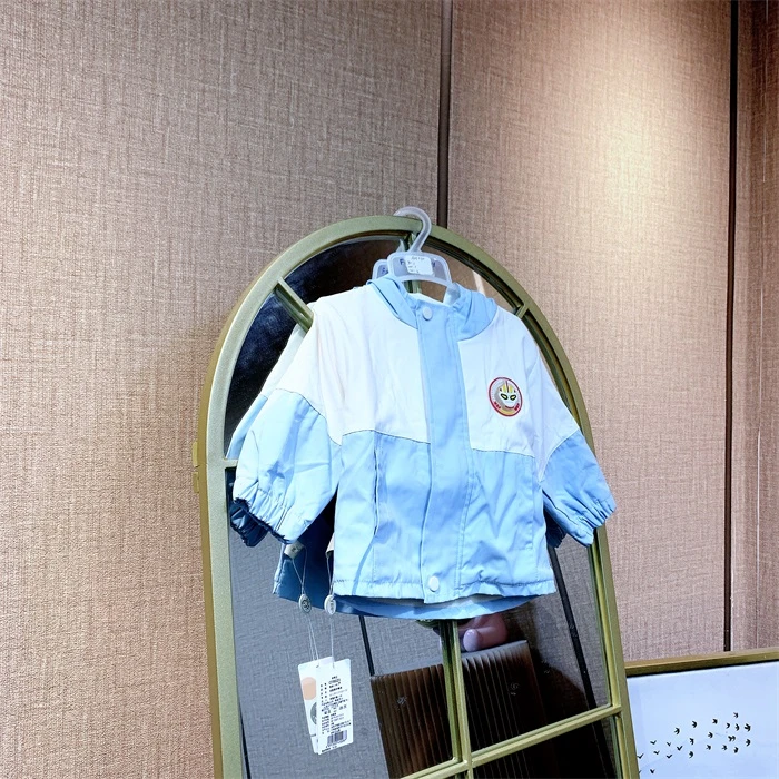 AH030   宝宝蓝色加厚外套