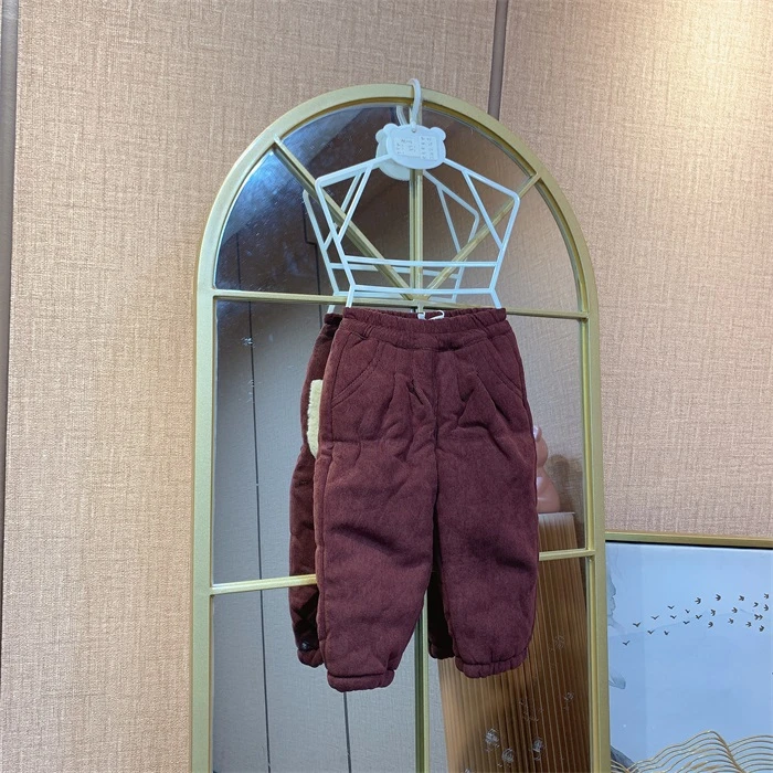 AE023      宝宝厚裤子 加棉