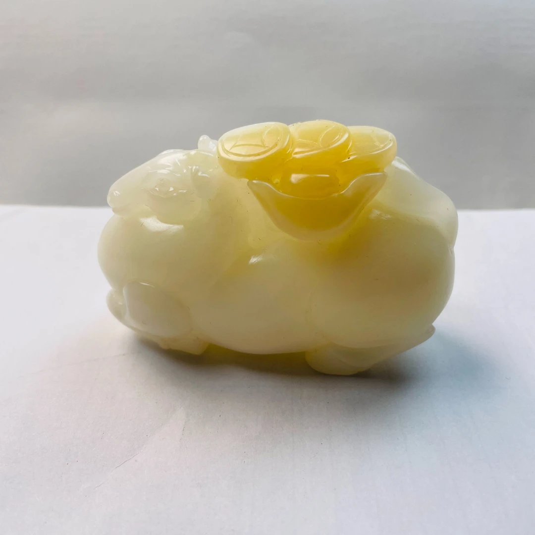 非金属仿珍珠婚庆饰品 天然深海贝壳手工精雕俏色马上有米仿古