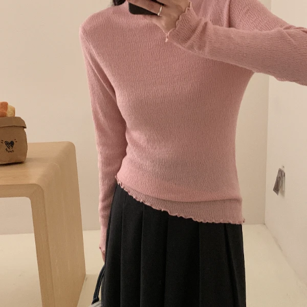 【素简.610196】秋冬新款毛衣伴侣绵羊毛高级感毛衣（24.10.08福利）