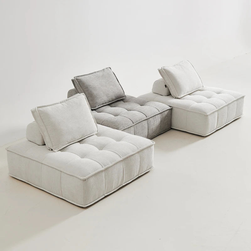 皮埃蒙特沙发荷兰原创棉麻沙发北欧单人简约模块组合豆腐方块沙发