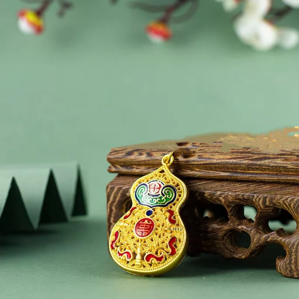 精美设计时尚饰品首饰（G08）经典高颜葫芦单吊坠不带链