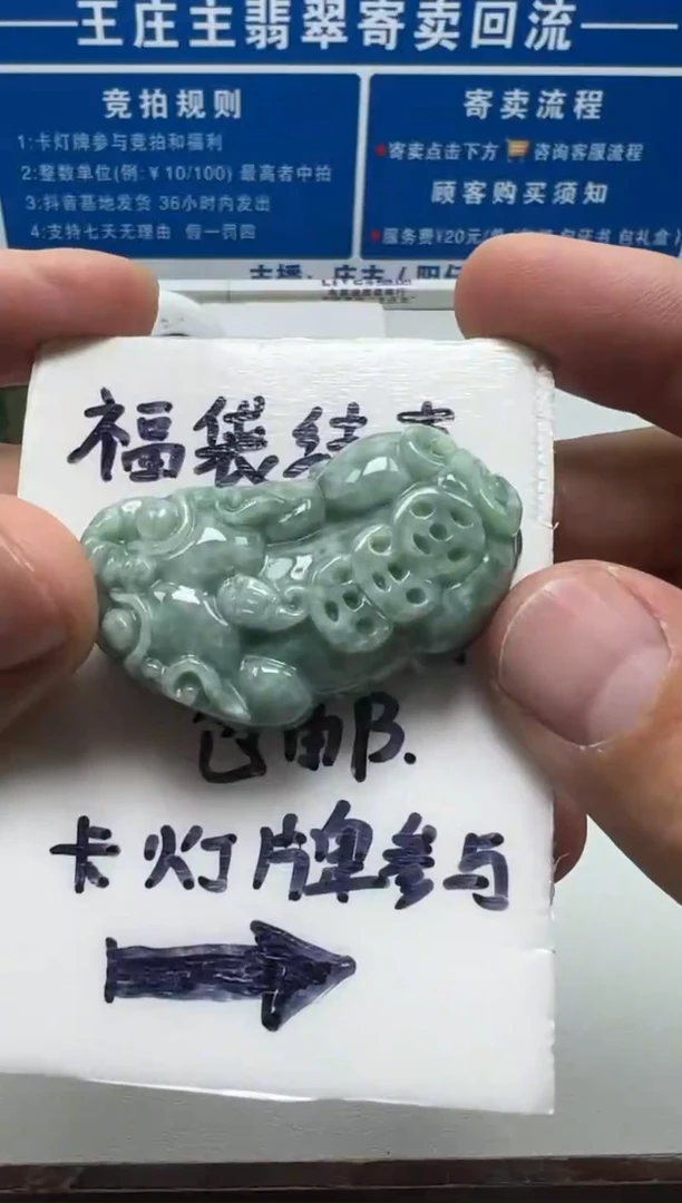 【闪购商品】翡翠挂件未镶嵌