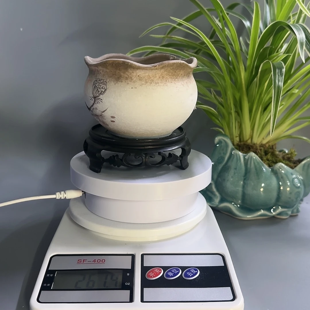 红陶20CM以下送托盘8048