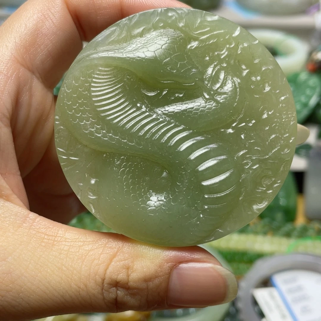 和田玉皮带扣未镶嵌