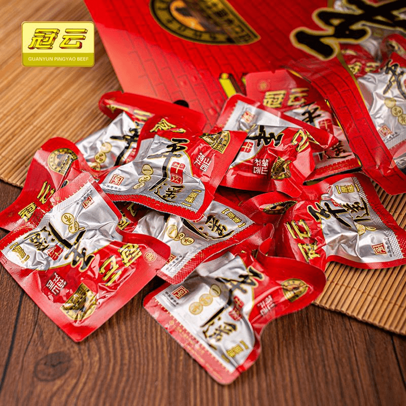 冠云平遥牛肉山西特产卤味一口品香原味牛肉熟食真空笋0g
