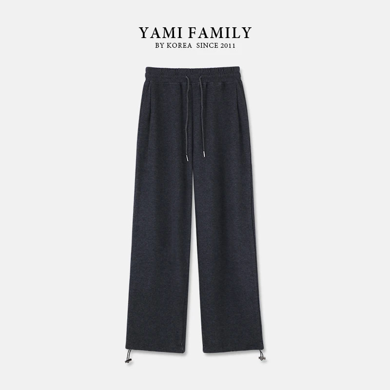 【橡皮裤】YM-XXK-2333 阔腿裤运动休闲卫裤百搭纯色宽松长裤