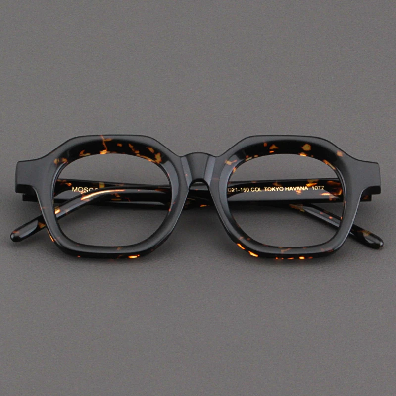 MOSCOT LEMTOSH眼镜框男复古粗厚宽边框玳瑁欧美磨砂豹纹色镜架女
