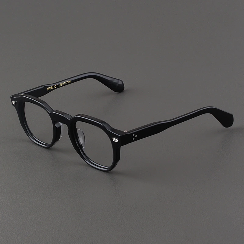 MOSCOT LEMTOSH眼镜框男款美式磨砂灰绿色框复古板材女士近视镜架