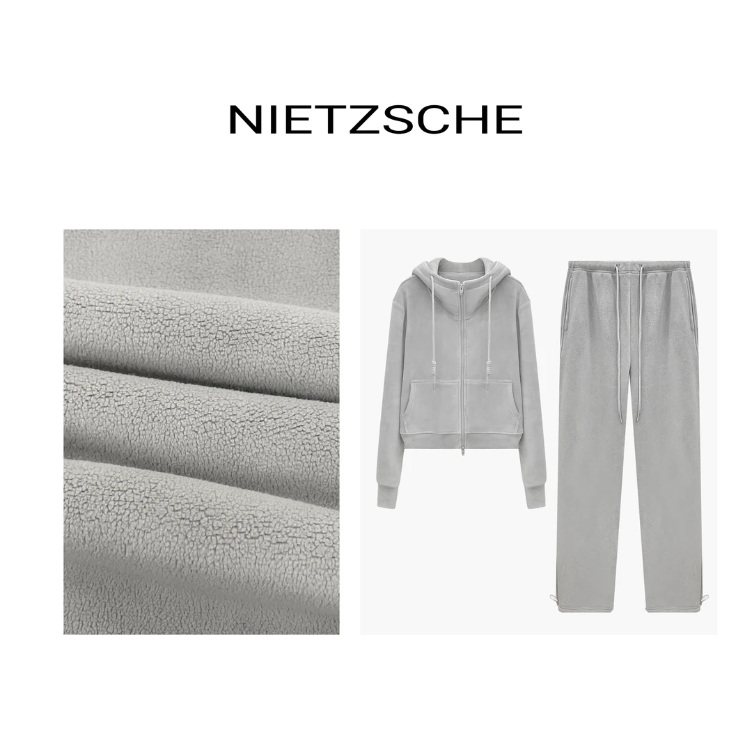 Nietzsche 尼采 ＂小火炉内外两穿＂ 加厚连帽外套 居家神器23701