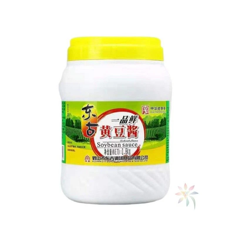 东古一品鲜黄豆酱1.8公斤桶装800g调味酱炒菜点蘸家/0lb蔬菜组合