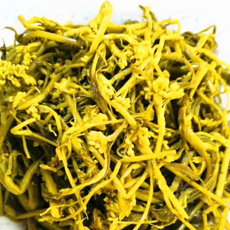 云南临沧特产耿马农家腌制傣味水腌菜油菜花酸菜/0lb蔬菜组合