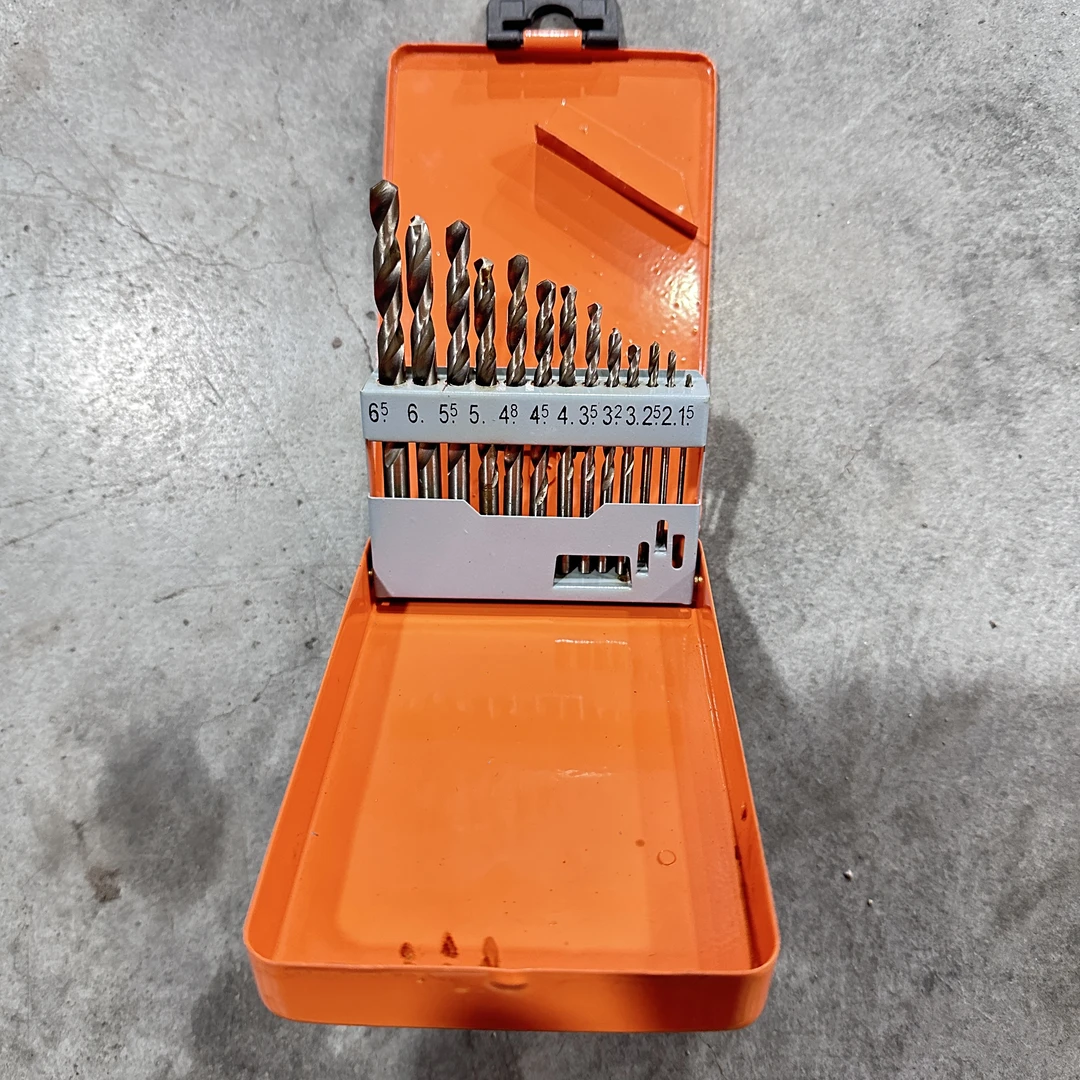 ［阿福］铁盒包装十三支麻花钻