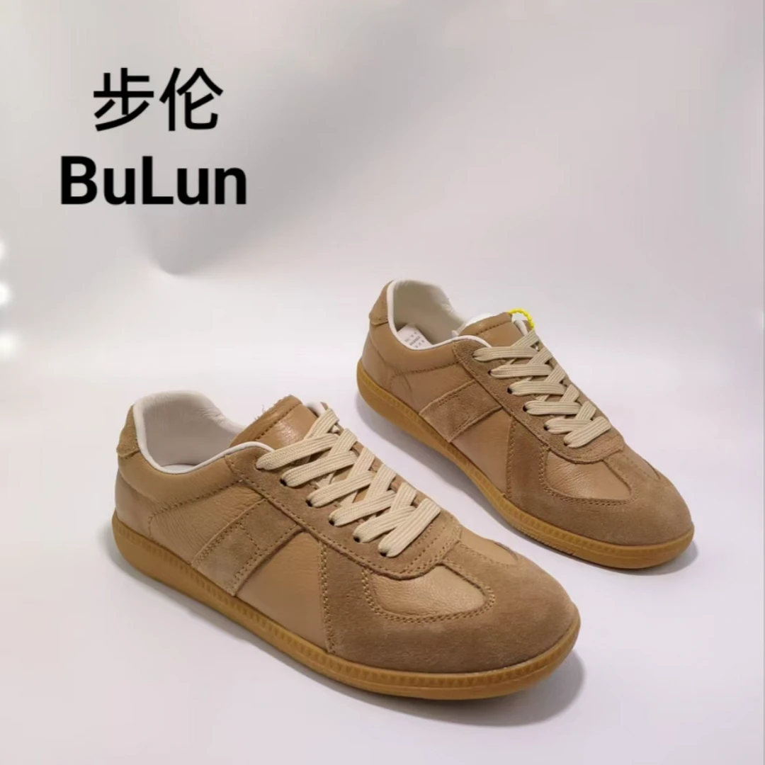 【步伦牦牛皮】夏季新款男士运动休闲鞋百搭舒适鞋子运动轻便男鞋
