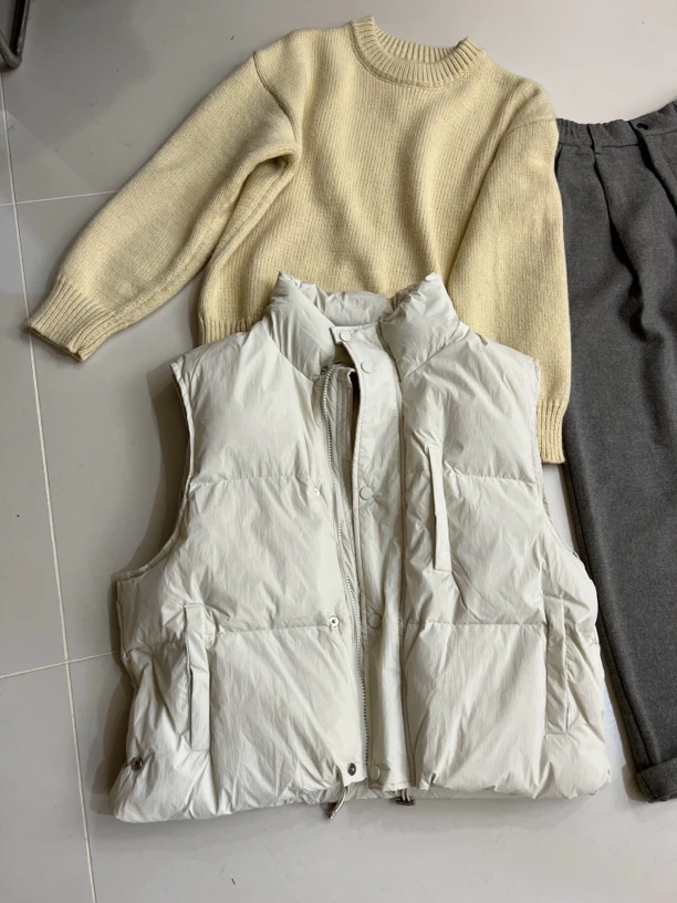 【鞠子JuZi】66006#版型好好看的羽绒马甲（长约55）