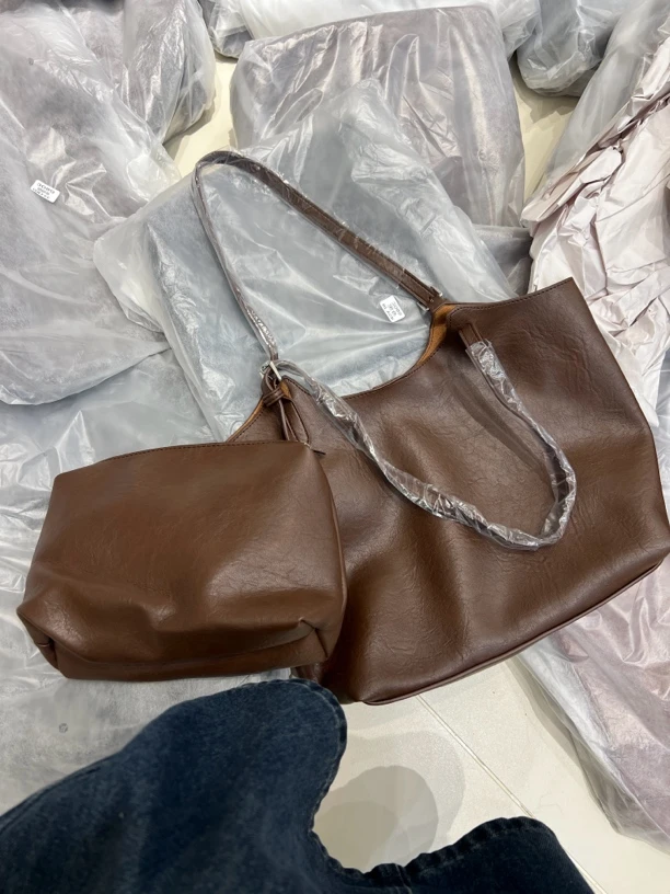 【鞠子JuZi】#3089新品高级感大容量单肩子母包包