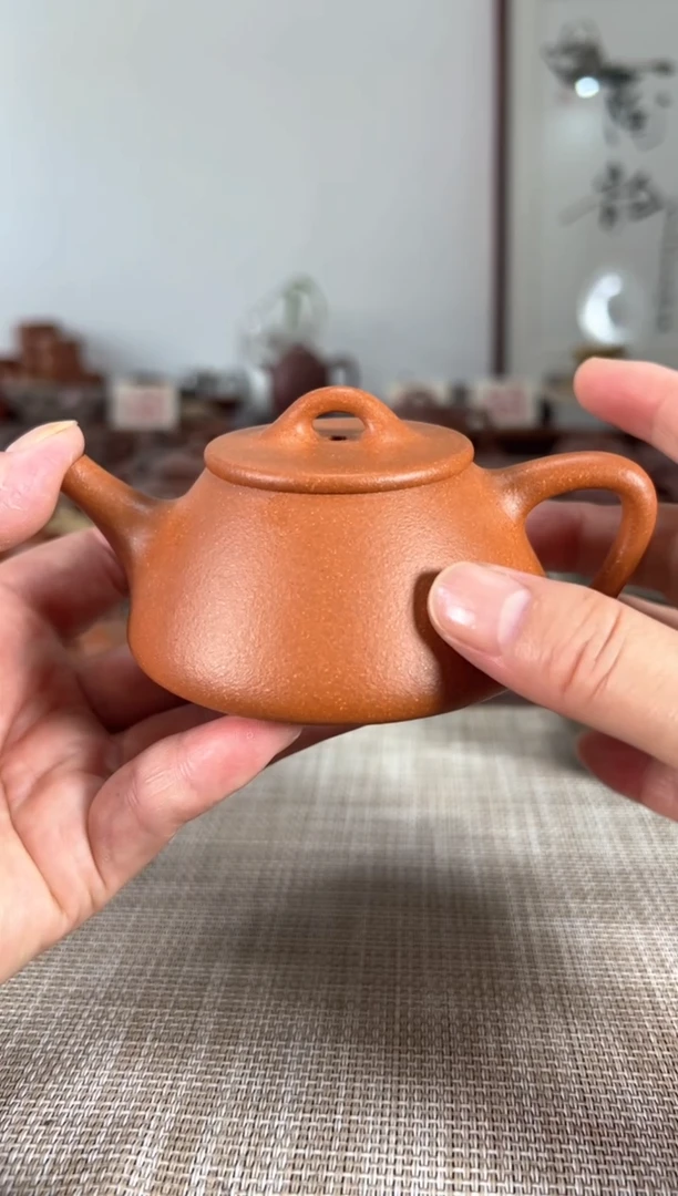 【闪购商品】紫砂茶壶精工【平盖子冶】130cc左右红降坡全品