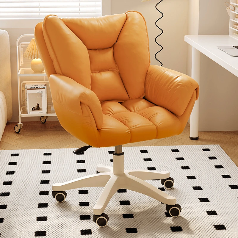 电脑椅子家用舒适女生卧室椅宿舍大学生书桌久坐靠背升降转椅